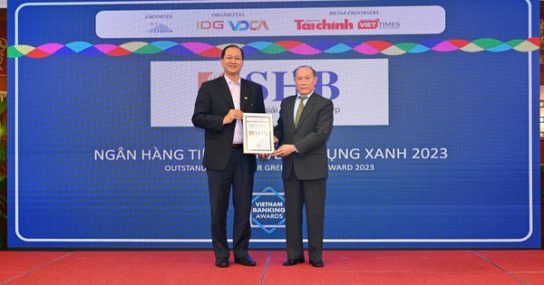 SHB được vinh danh tại Lễ trao giải Ngân hàng Việt Nam tiêu biểu năm 2022